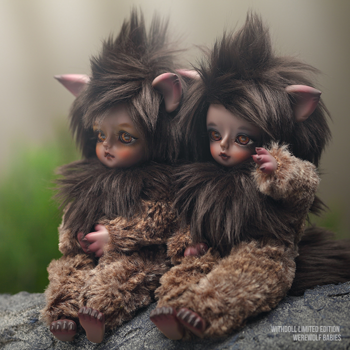 baby werewolf dolls